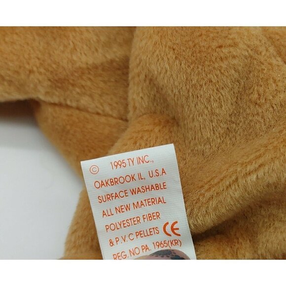 Ty The Beanie Baby Collections Brown Derby The Horse Soft Plush Toy 8X4 In - Picture 7 of 9